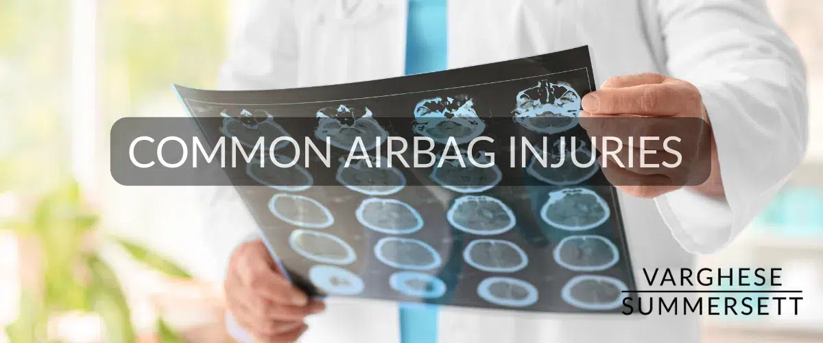 Lesiones comunes causadas por el airbag
